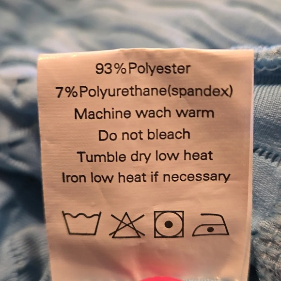 (2 pcs) DOUBLJU Yoga Pants Waffle Design Leggings Gym/Yoga Workout Women size M - Picture 8 of 10